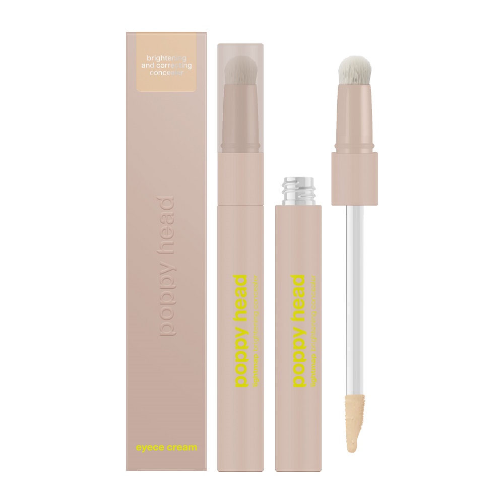Poppy Head Eyece Cream Rozświetlająco-Korygujący Korektor pod Oczy 05 Sunset Sorbet