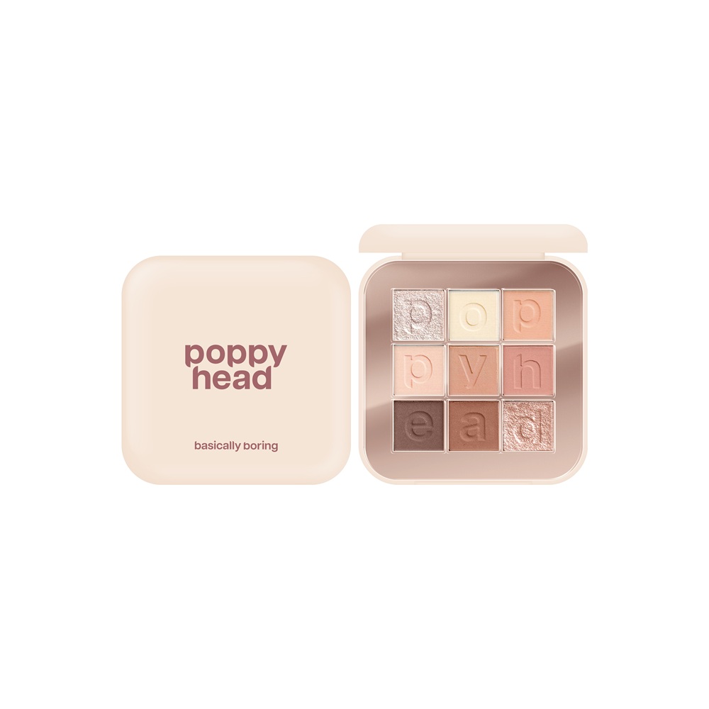 Poppy Head Paleta Cieni do Powiek Basically Boring