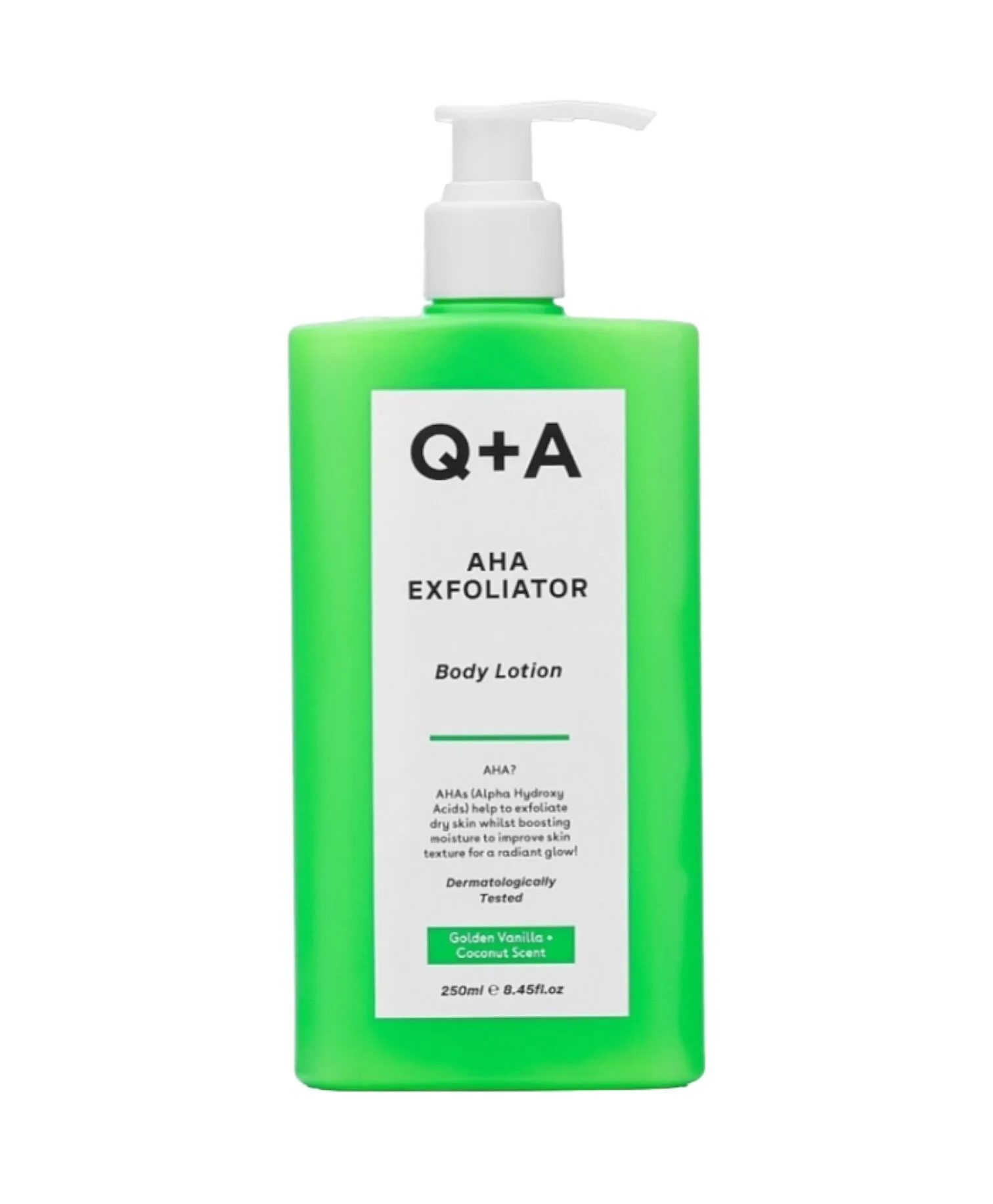 Q+A Nawilżający Balsam do Ciała z Kwasami AHA 250ml