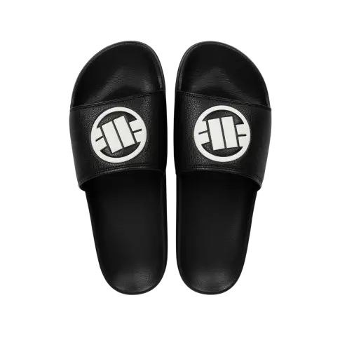 Pit Bull Klapki Logo Black
