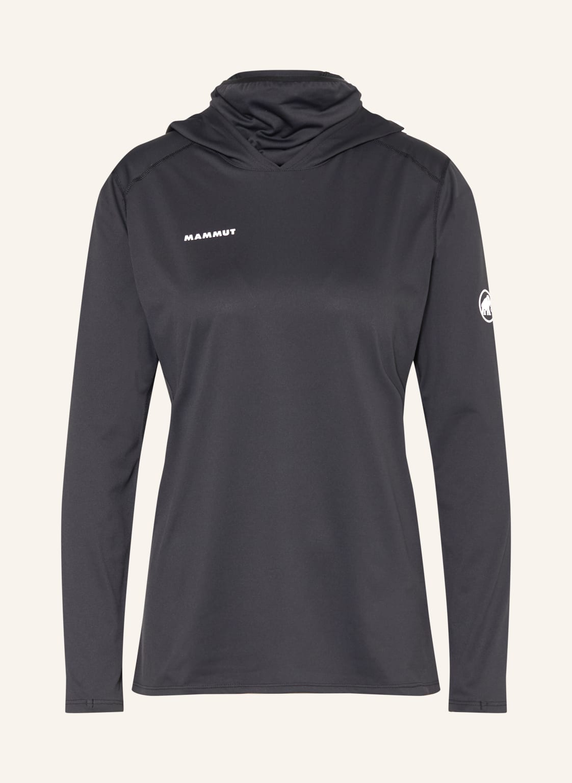 Mammut Bluza Z Kapturem Selun Fl Sun schwarz