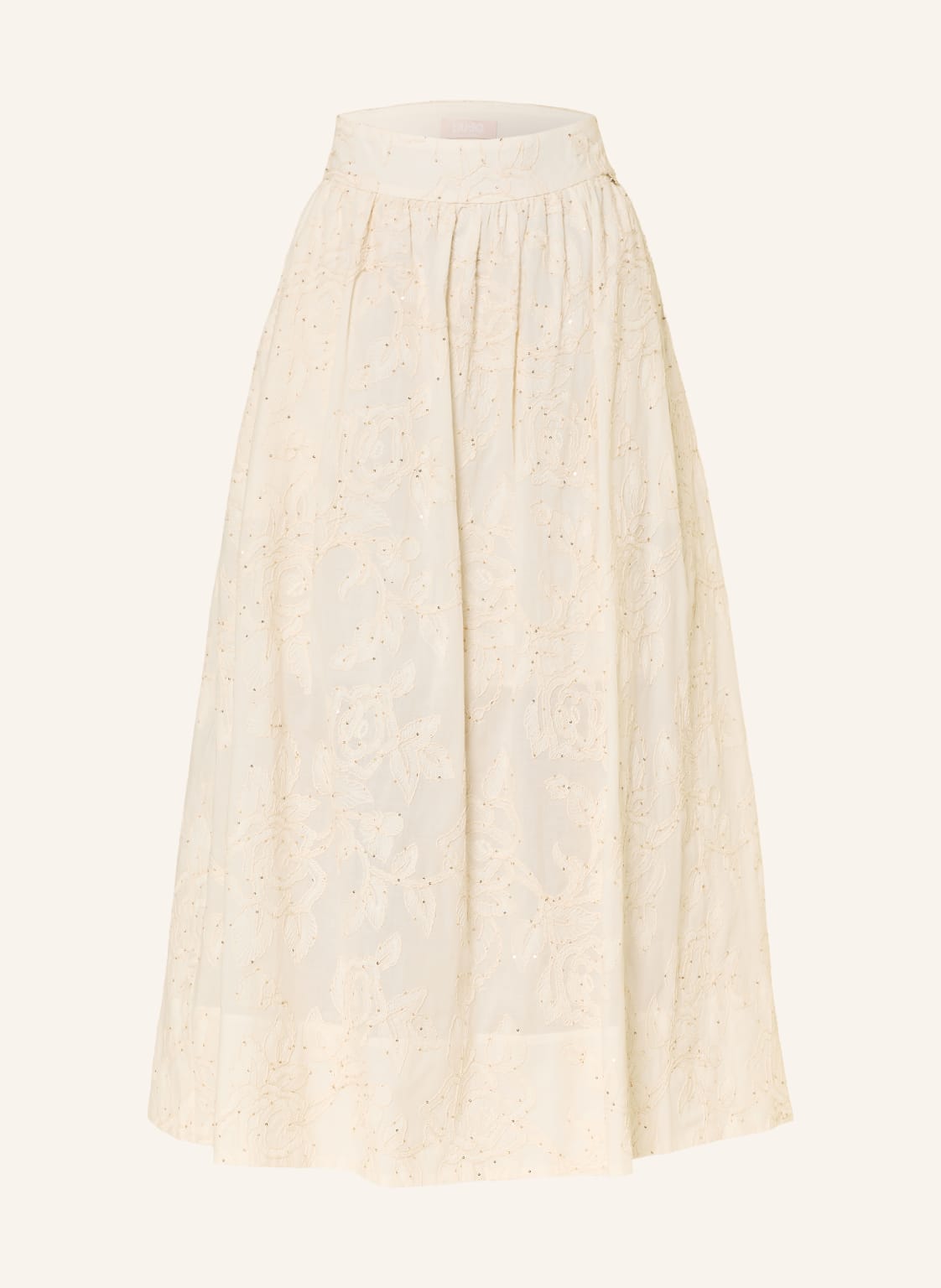 Liu Jo Spódnica Z Cekinami weiss