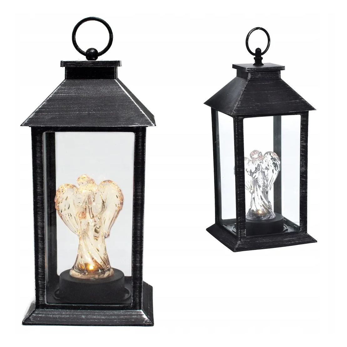 Volteno Lampka solarna kapliczka chapel angel czarna