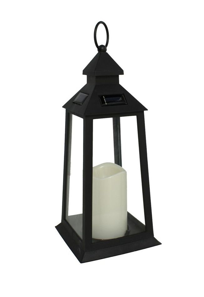 Volteno Lampka solarna kapliczka chapel candle czarna