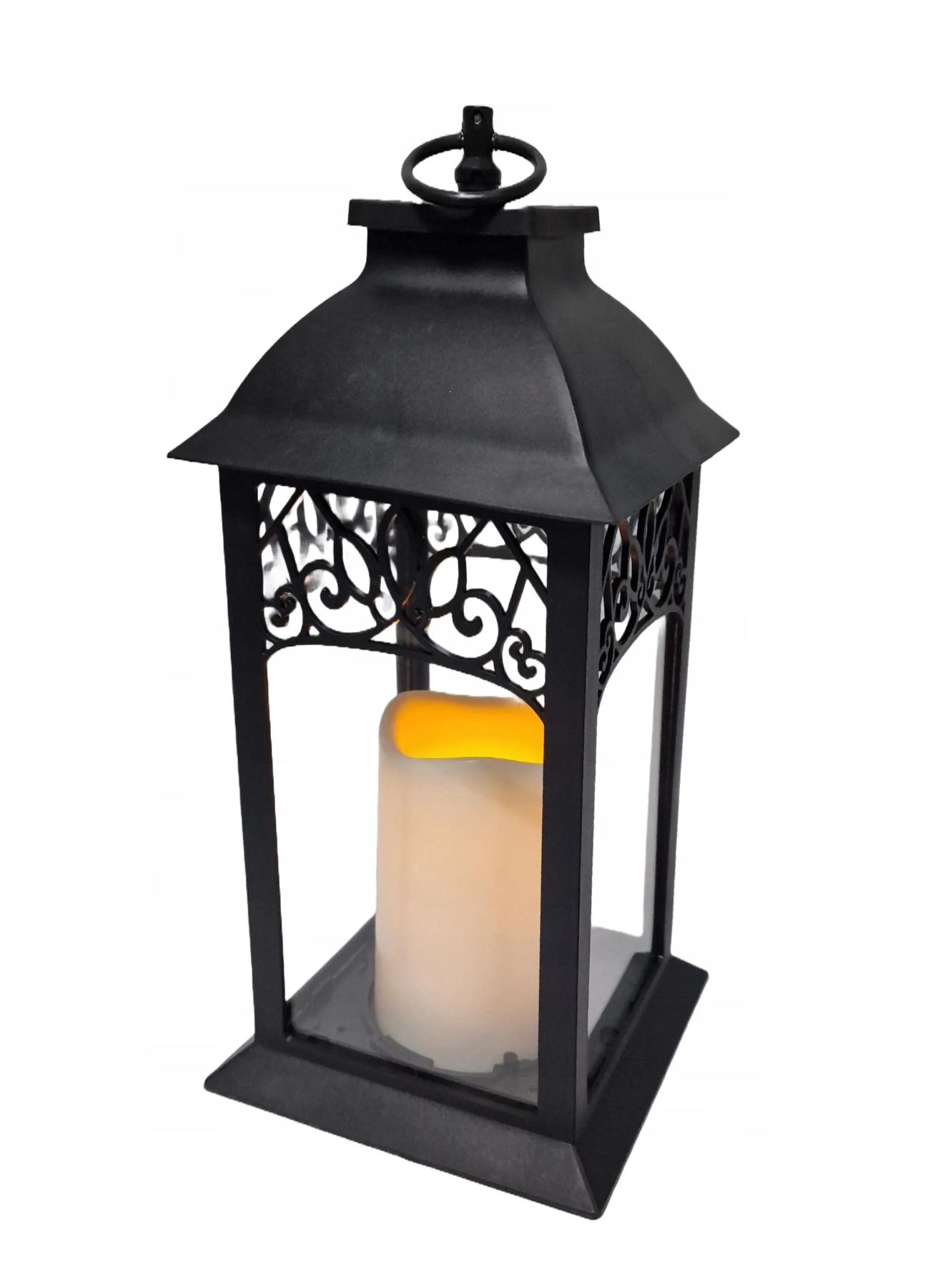 Volteno Lampka solarna lanter bis czarna