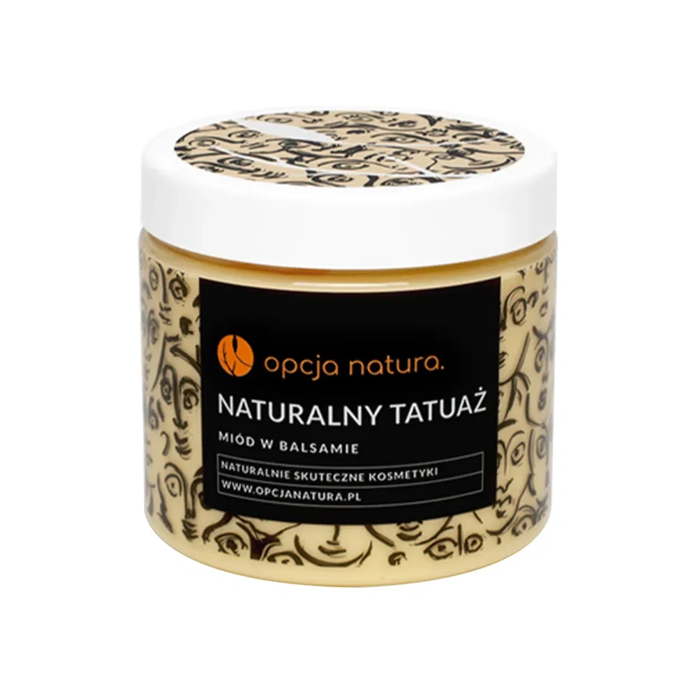 Opcja Natura Naturalny Tatuaż miód w balsamie do pielęgnacji tatuażu 200 ml