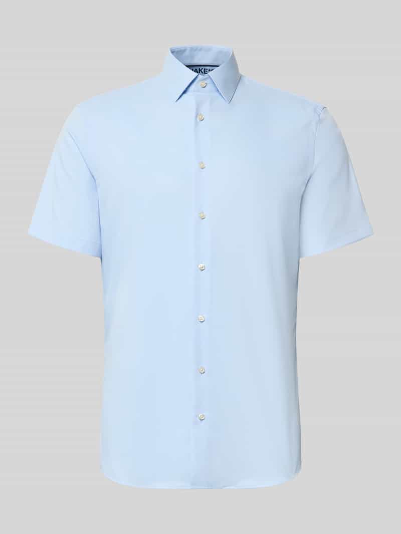 Koszula o kroju slim fit biznes z kołnierzykiem typu kent