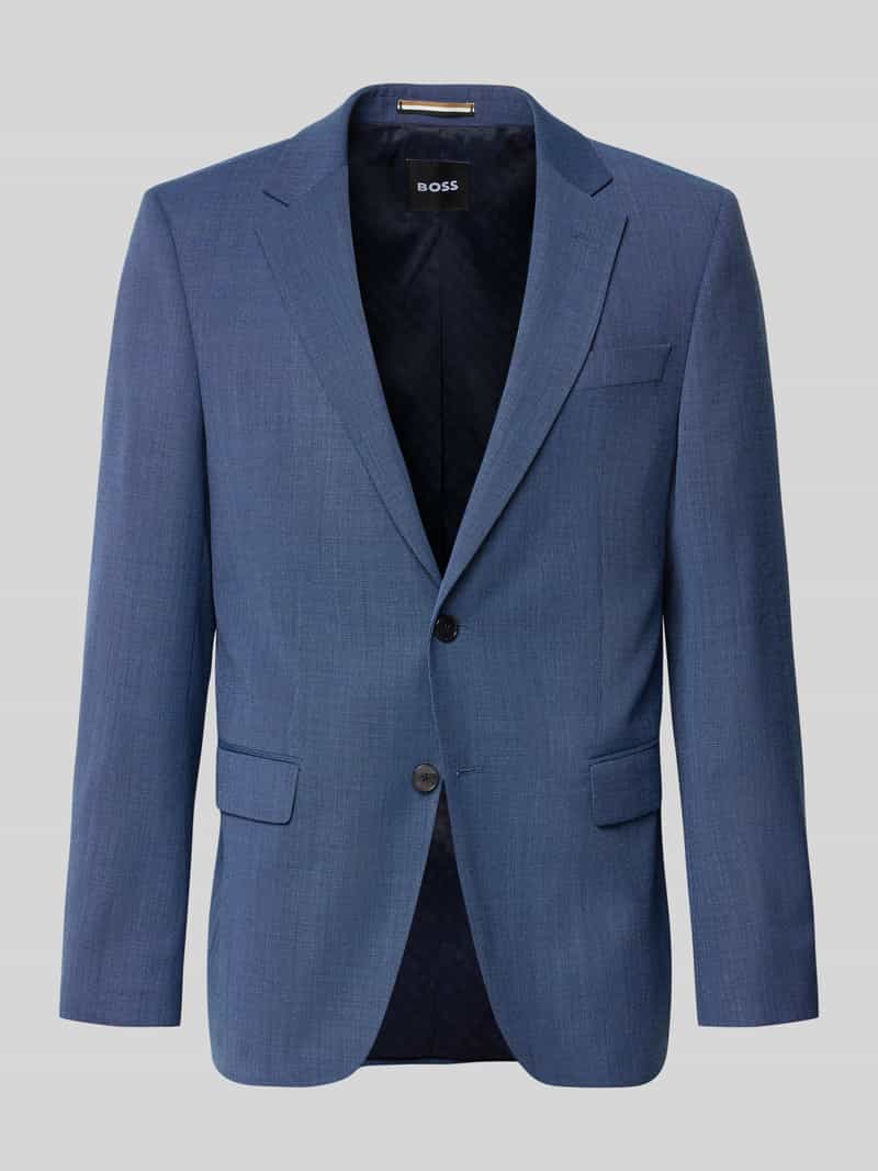 Marynarka garniturowa o kroju regular fit z mieszanki żywej wełny model 'JASPER'