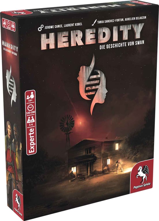 Pegasus Heredity – Die Geschichte von Swan 180 min Gra planszowa