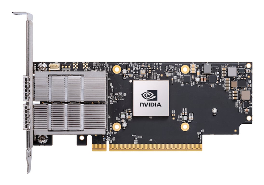 Nvidia ConnectX-7 Wewnętrzny Włókno 50000 Mbit/s