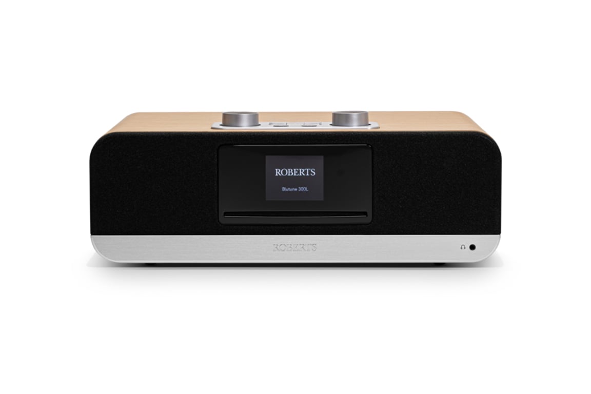 Roberts Radio Blutune 300L Czarny, Drewno