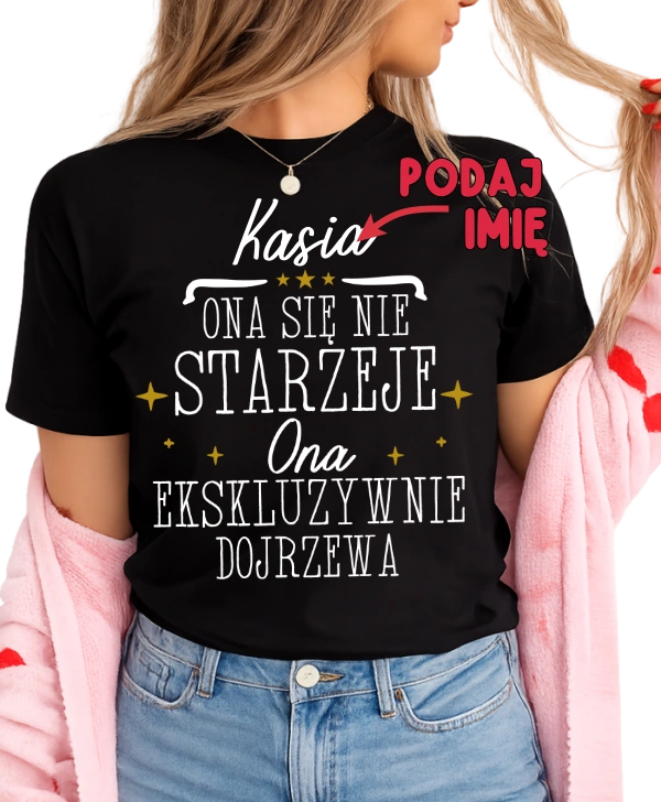 Personalizowana koszulka na urodziny