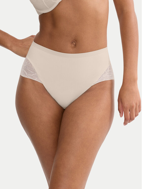 Triumph Figi klasyczne z wysokim stanem Comfort Contour 10226329 Beżowy jasny