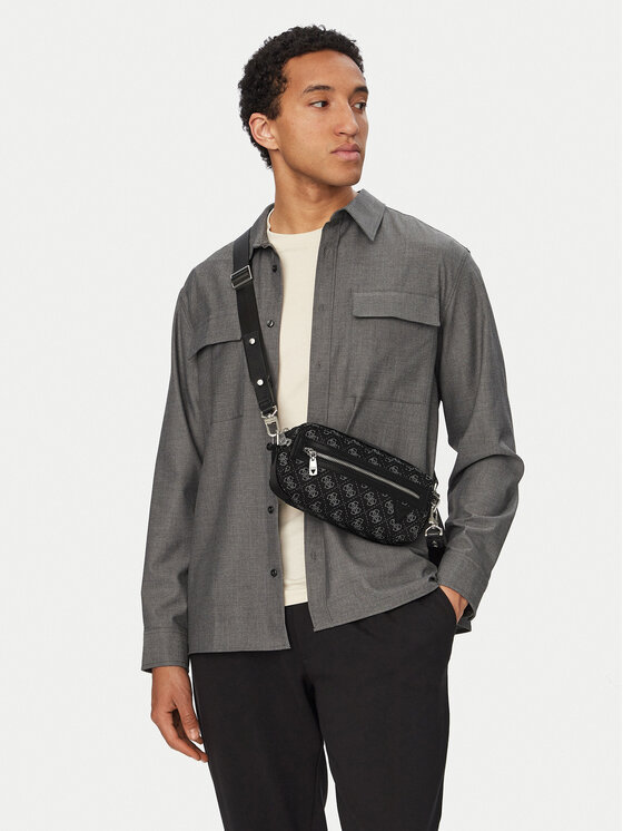 Guess Saszetka HMBENP P6250 Czarny