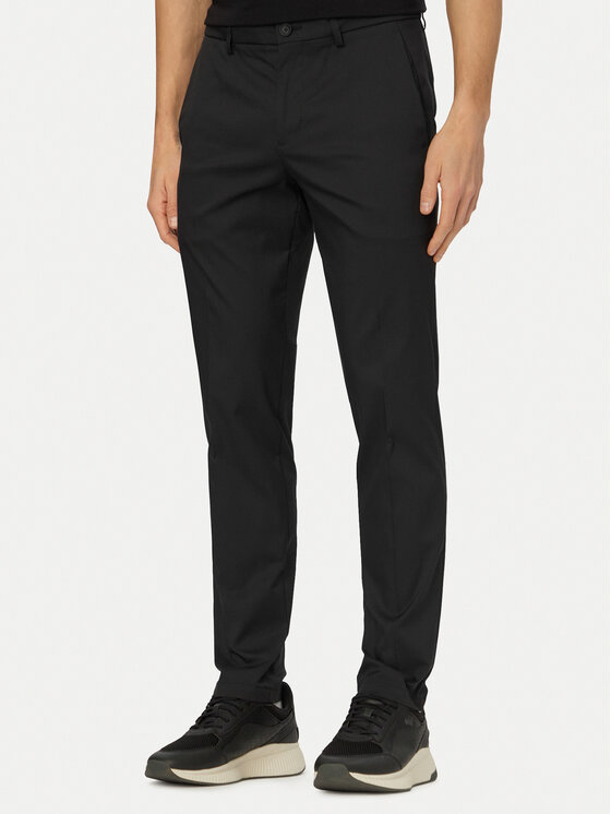 BOSS Spodnie materiałowe T_Phoenix Pro 50541368 Czarny Regular Fit