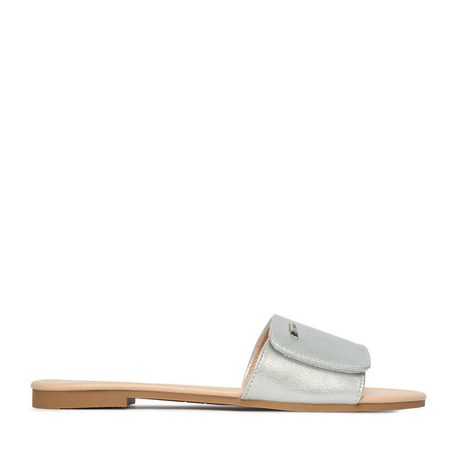 Klapki JENNY CEO-WFA2740-1 Srebrny