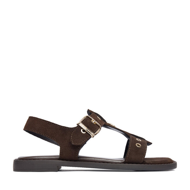 Sandały U.S. Polo Assn. EO-ALYS001W/6S1 Brązowy ciemny