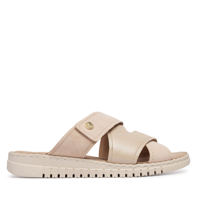 Klapki Caprice 9-27102-46 Beżowy