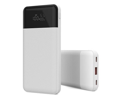 Silver Monkey Powerbank Smart 10 000 mAh 22.5W Biały