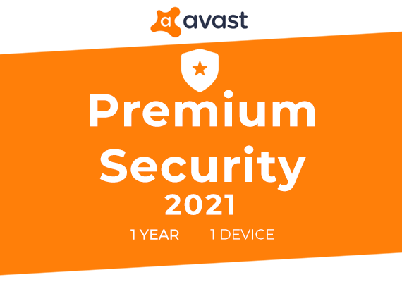 Avast Premium Security 2021 1 Year 1 Device Key - GLOBAL