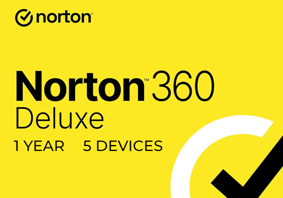 Norton 360 Deluxe 1 Year 5 Device Key - EU