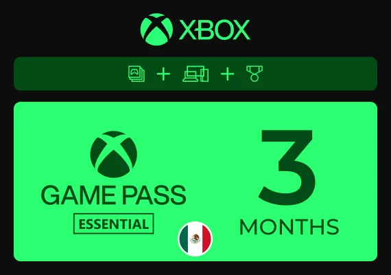 Opinie o Xbox Game Pass Core (Essential) 3 Months Xbox Live Key - MEXICO