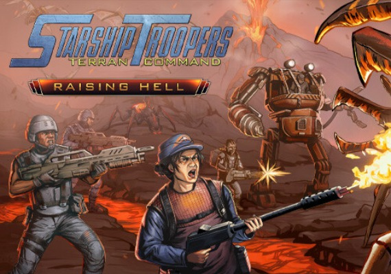 Starship Troopers: Terran Command - Raising Hell (PC) Steam Key - GLOBAL