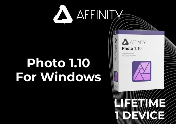 Affinity Photo 1.10 For Windows (Lifetime / 1 Device) Key - GLOBAL