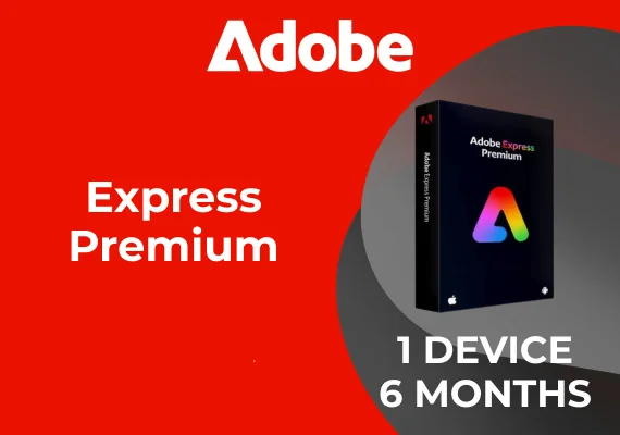 Adobe Express Premium (1 Device, 6 Months) Key - GLOBAL