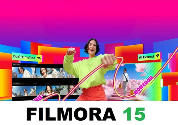 Wondershare Filmora 15 Video Editor (1 PC, Lifetime) Key - GLOBAL