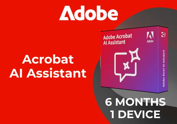 Adobe Acrobat AI Assistant (1 Device / 6 Months) Key - GLOBAL