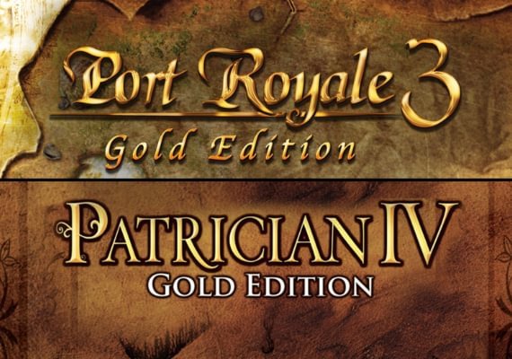 Port Royale 3 Gold and Patrician IV Gold - Double Pack (PC) Steam Key - GLOBAL