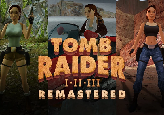 Tomb Raider I-III Remastered Starring Lara Croft (PC) Steam Key - EU