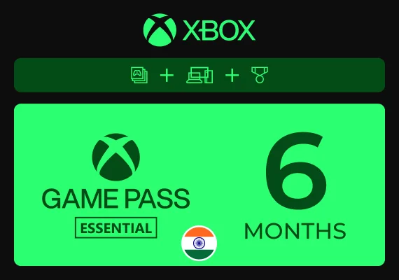Xbox Game Pass Core (Essential) 6 Months Key - INDIA