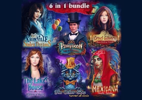 Hidden Object 6-in-1 bundle (PC) Steam Key - GLOBAL