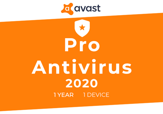 Avast Antivirus Pro 2020 1 Year 1 Device Key - GLOBAL