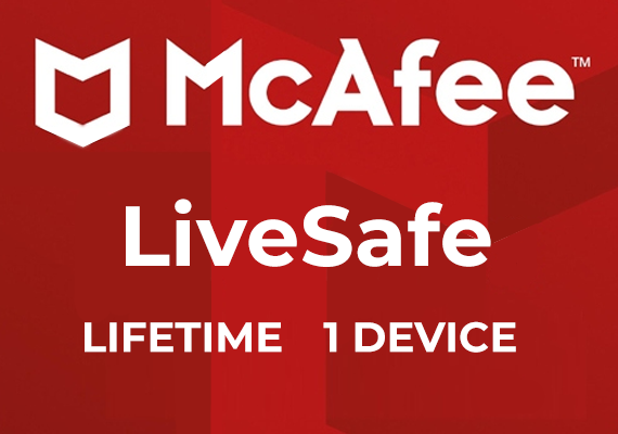 McAfee LiveSafe 1 Device Lifetime Key - GLOBAL