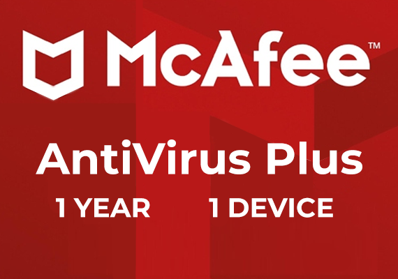 Mcafee Antivirus 1 Year 1 Device Key - GLOBAL