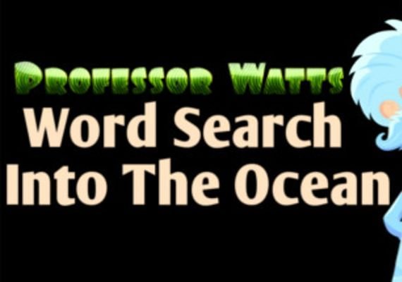 Professor Watts Word Search: Into The Ocean (PC) Steam Key - GLOBAL