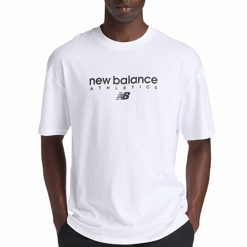 Koszulka męska New Balance MT61D0U5WT - biała