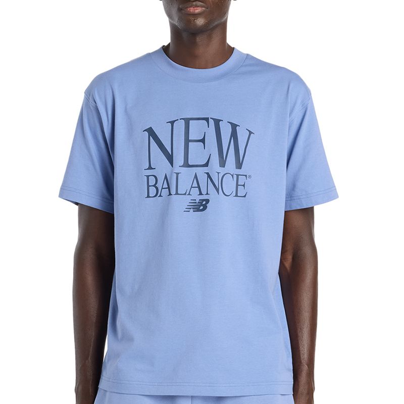 Koszulka męska New Balance MT61X6EQAA3 - niebieska