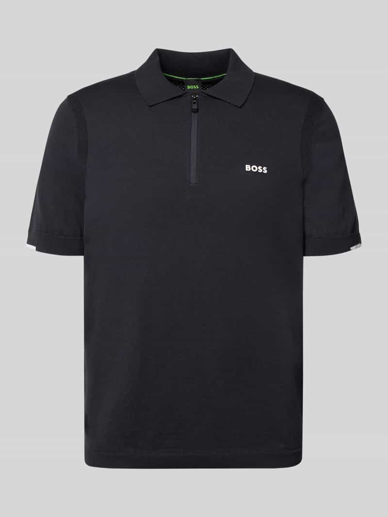 Koszulka polo o kroju regular fit z czystej bawełny model 'KN_EVER-X'