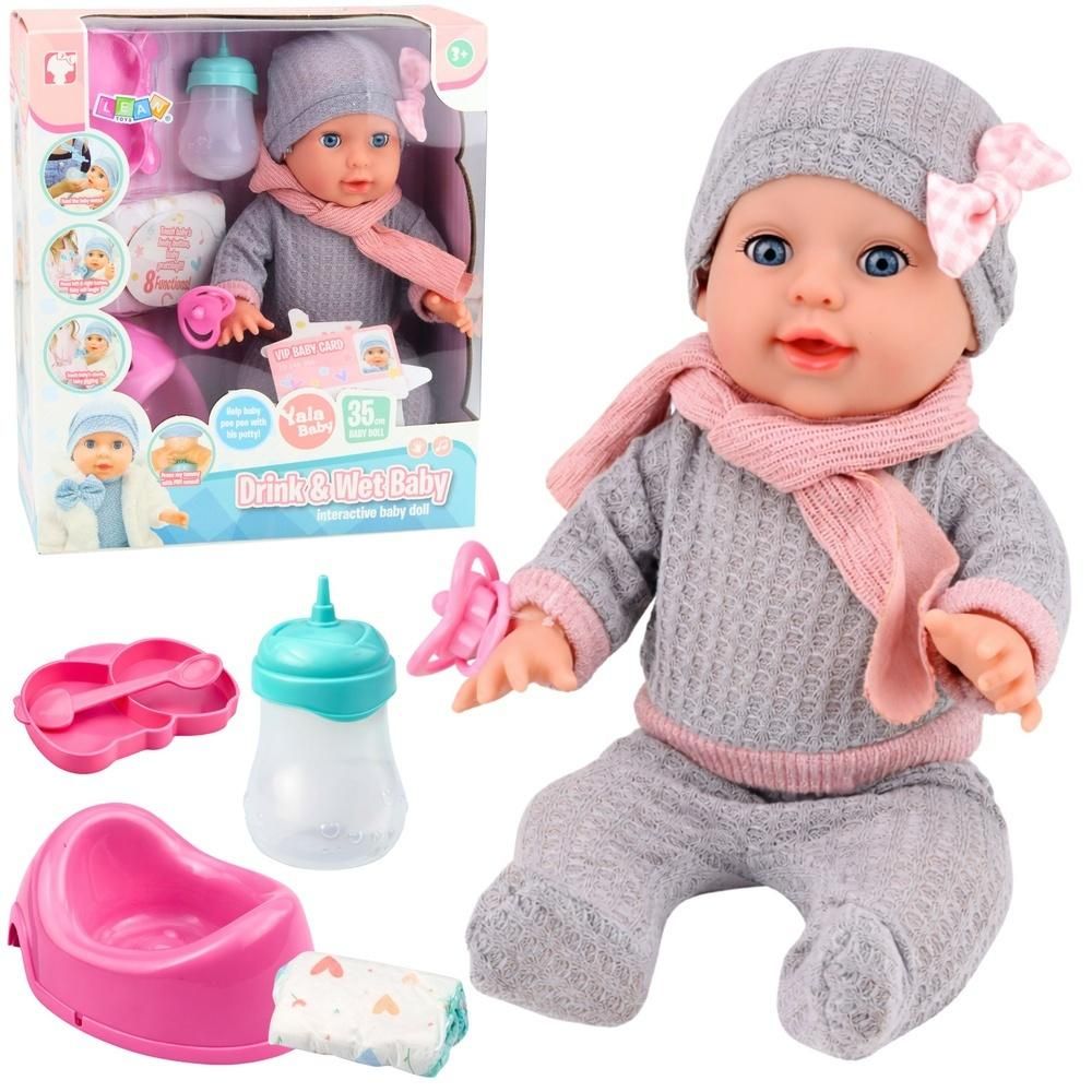 Lalka bobas z akcesoriami 35cm