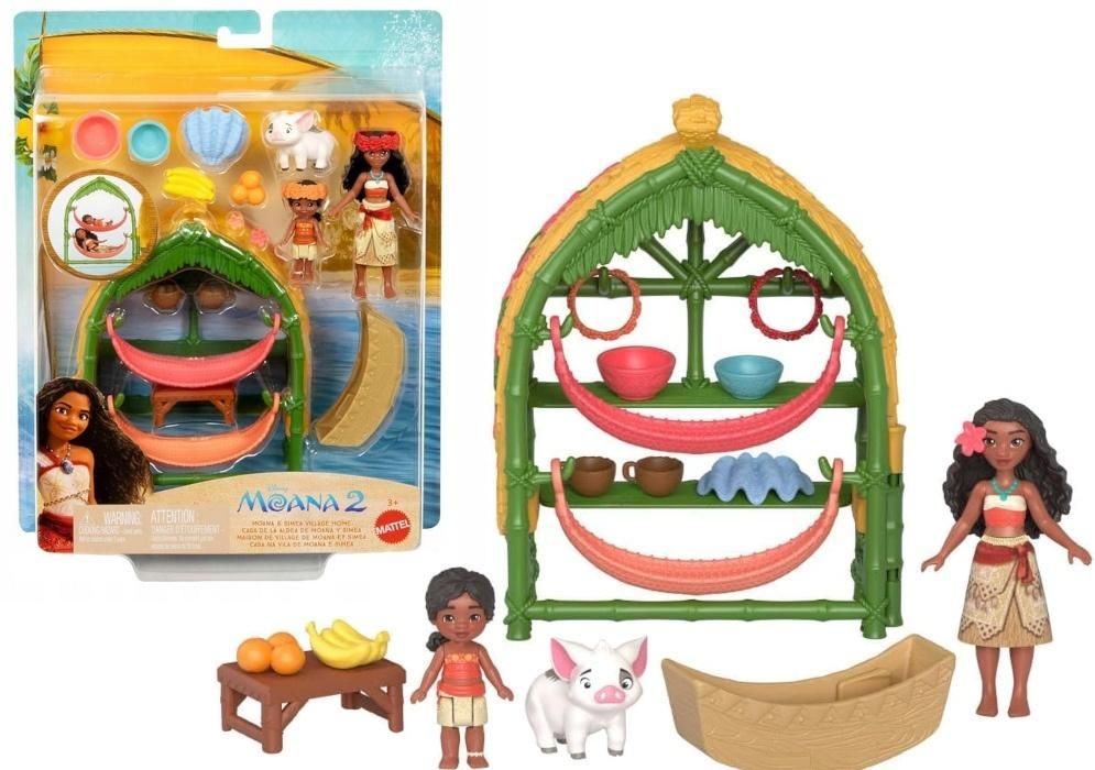 Figurki Disney Vaiana Osada zestaw