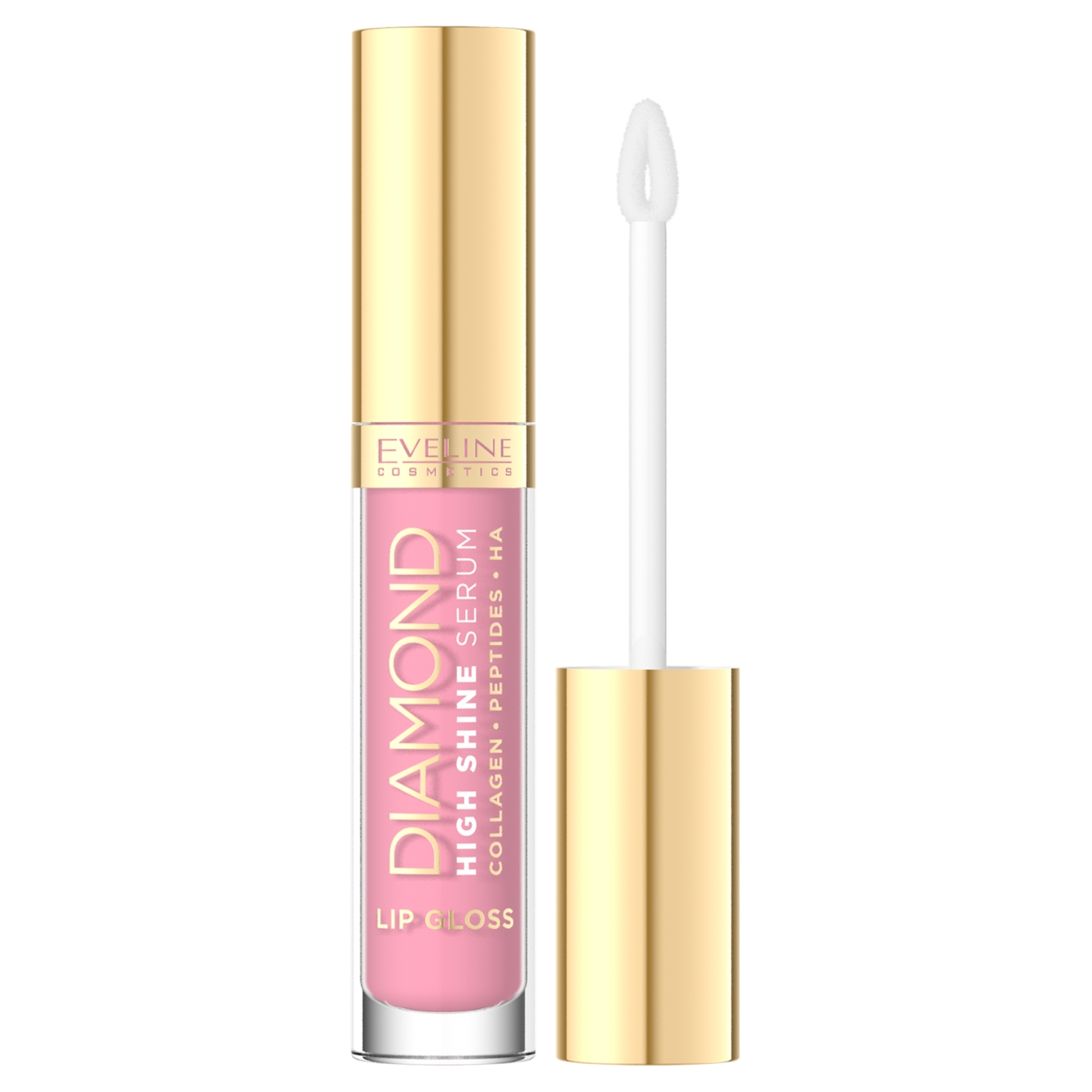 Eveline Diamond High Shine Serum-Błyszczyk do Ust 20 Baby Pink