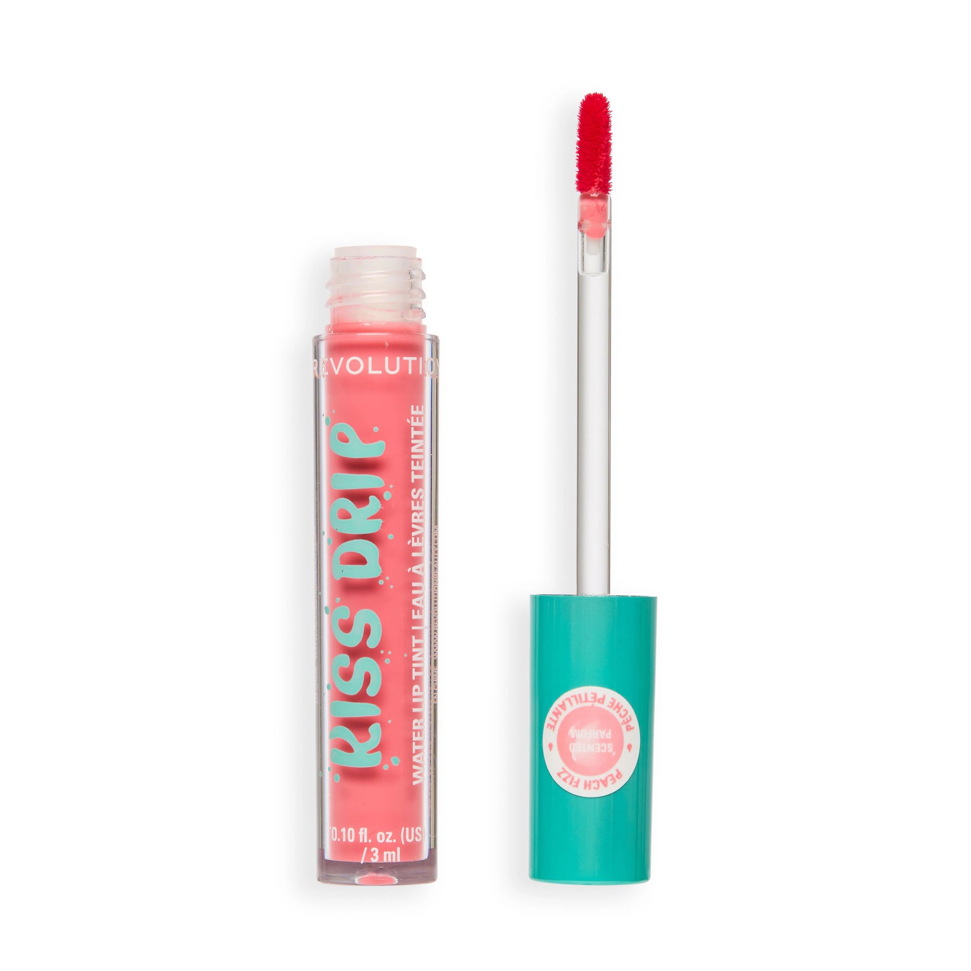 Makeup Revolution Kiss Drip Water Lip Tint do Ust Peach Fizz