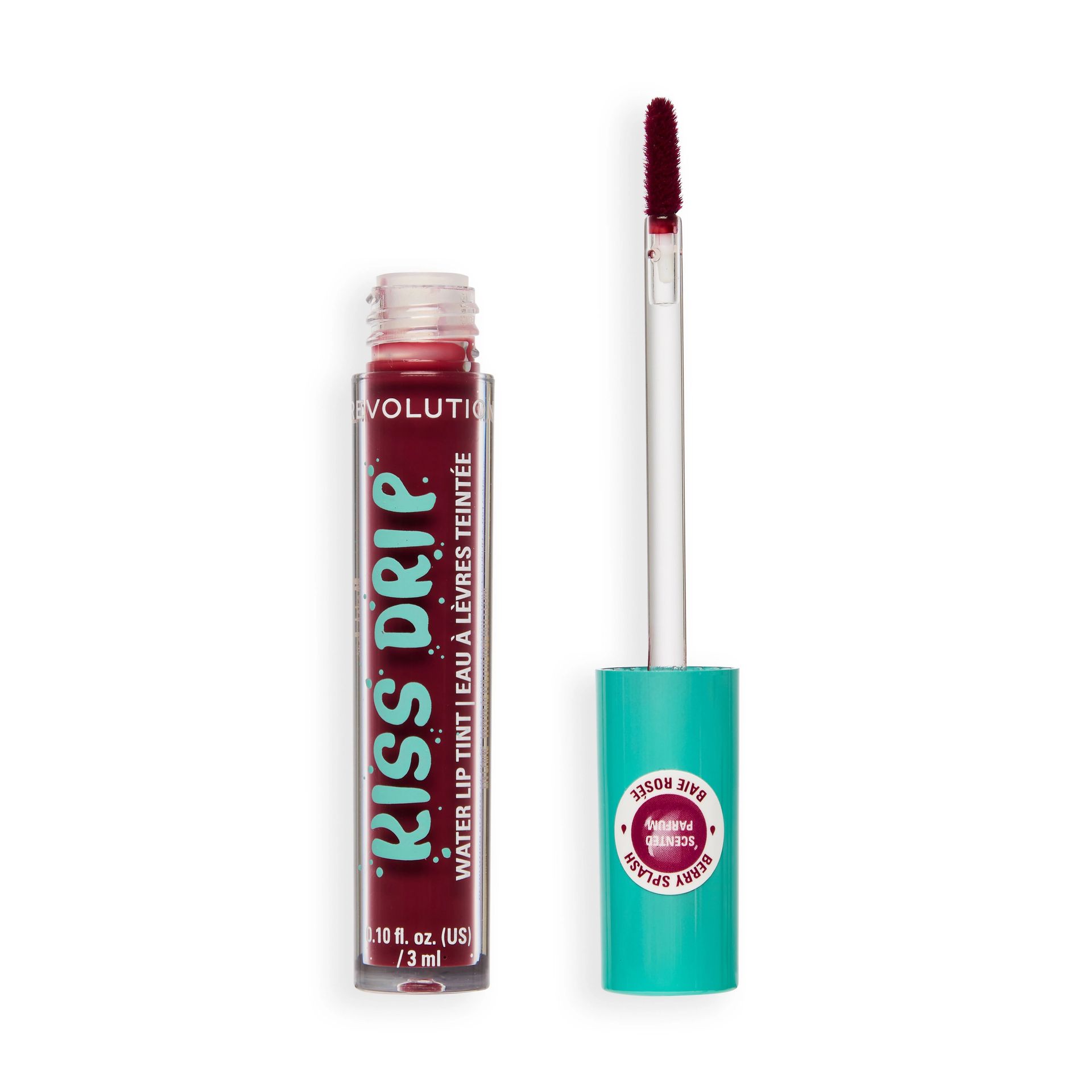 Makeup Revolution Kiss Drip Water Lip Tint do Ust Berry Splash