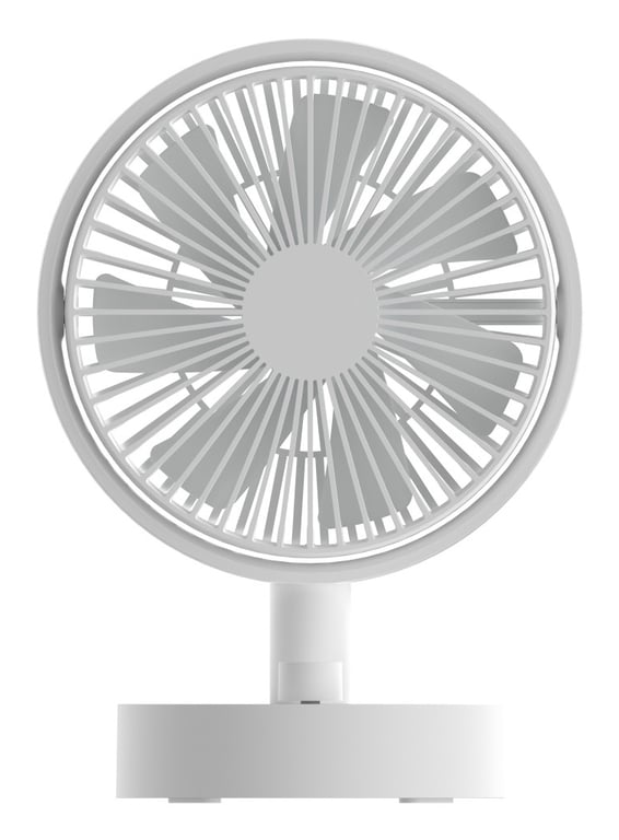 Techly IC-FAN-DSK2W Biały