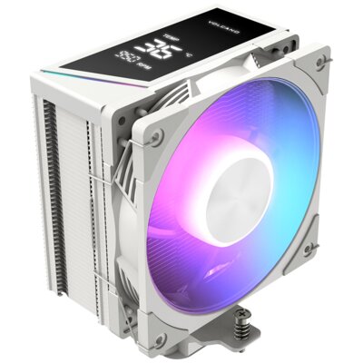 Chłodzenie CPU MODECOM Volcano 0C T202 LCD ARGB Biały