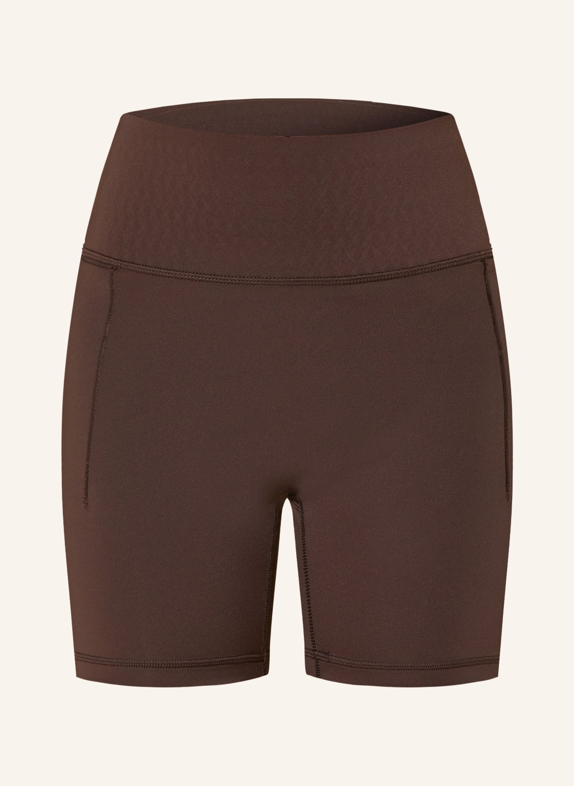 Adidas Legginsy Optimé Primelift Short braun